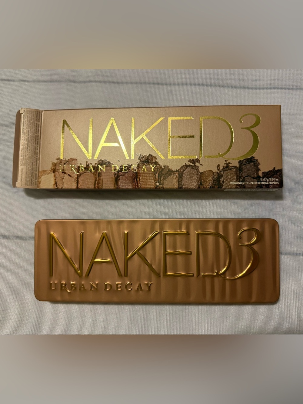 Urban Decay Naked 3 Eyeshadow Palette - Neutral Brown & Pink New - Picture 3 of 5